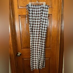 NFL Team Apparel 2XL Mens Sleepwear Pajama Pants Plaid Drawstring Waist